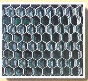 This is an example of a Hexagon radiator core supplied through Muirs Radiators