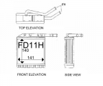 Ford Falcon XF Heater