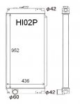 Hitachi Excavator Radiator