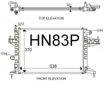 Holden Opel Barina Radiator