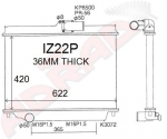 Isuzu Forward / F Series Truck Radiator