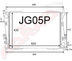 Jaguar X-Type Radiator