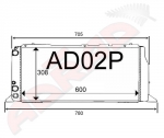 Audi 90 Radiator