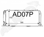 Audi 80 III and IV Cabrio Radiator