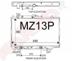 Mazda Familia / 323 / Laser / Sedan Radiator