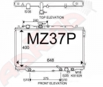 Mazda 626 / Telstar Radiator