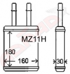 Mazda 323 / Astina Heater