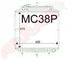 Mercedes MB Truck Radiator