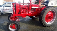 A Tractor that had the radiator recored