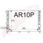 Alfa Romeo 156 Twin Spark Radiator