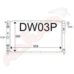 Daewoo Nubira II SX Radiator