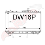 Daewoo Lacetti Radiator