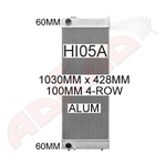 Hitachi ZX250 / ZX330 / ZX350 Excavator Radiator