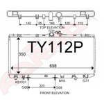 Toyota Corolla Sprinter Radiator