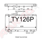 Toyota Camery Vista Radiator