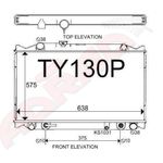 Toyota Hilux Surf Radiator