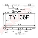 Toyota Startlet Radiator