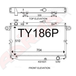 Toyota Landcruiser Radiator