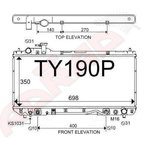 Toyota Rav 4 Radiator