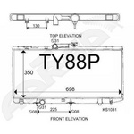 Toyota Corolla Levin Radiator