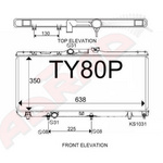 Toyota Corolla/Sprinter Radiator