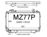 Mazda BT50 / Ford Courier Ranger Radiator