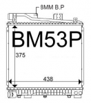 BMW E20 Radiator