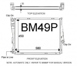 BMW E46 Radiator