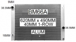 BMW E65/66 Aluminium Radiator