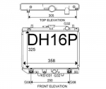 Daihatsu Charade Radiator