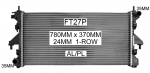 Fiat Ducato II Radiator