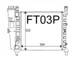 Fiat Uno Radiator